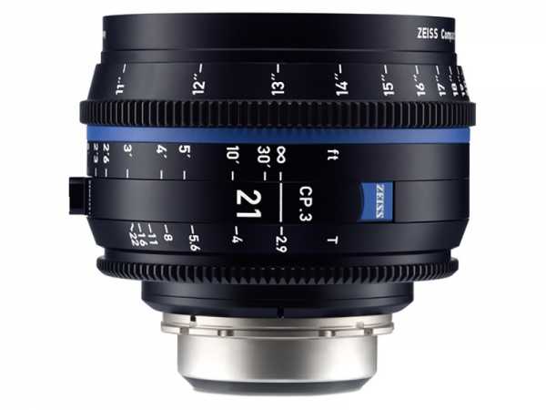  Zeiss Compact Prime CP.3 21mm/T2.9 Ex-demo, Like new 